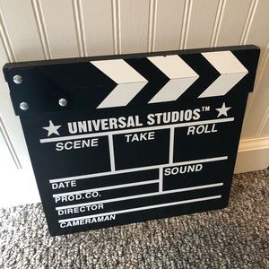 ❌SOLD❌ Universal Studios Clapboard